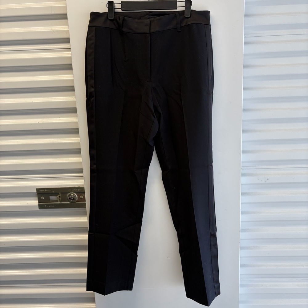 White House Black Market Women’s Black Trousers Size 12